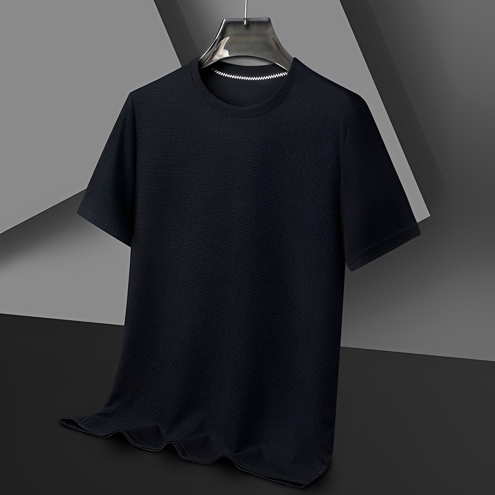 Jed - Casual Textured T-Shirt