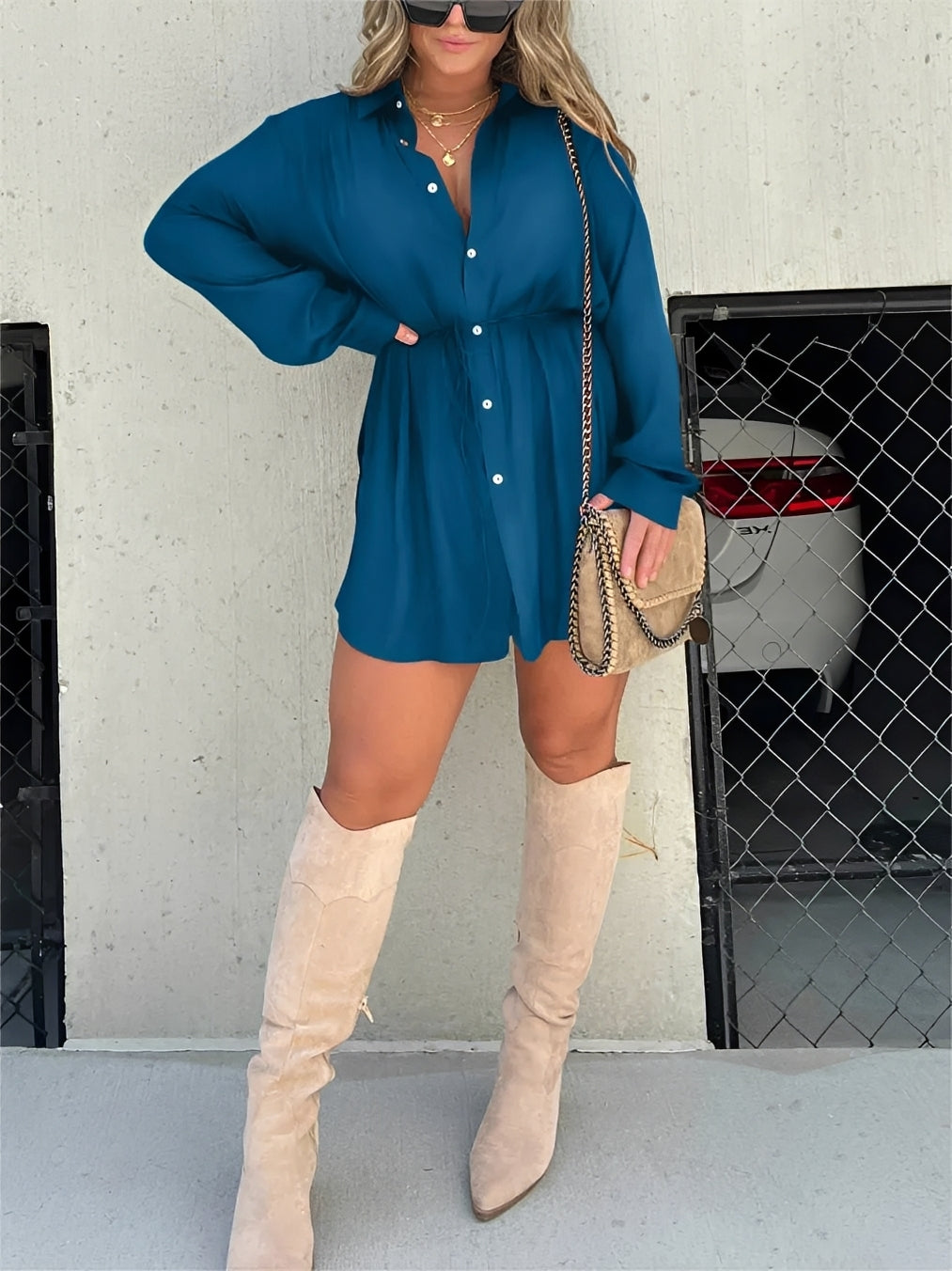 Effie - Relaxed Long Sleeve Romper