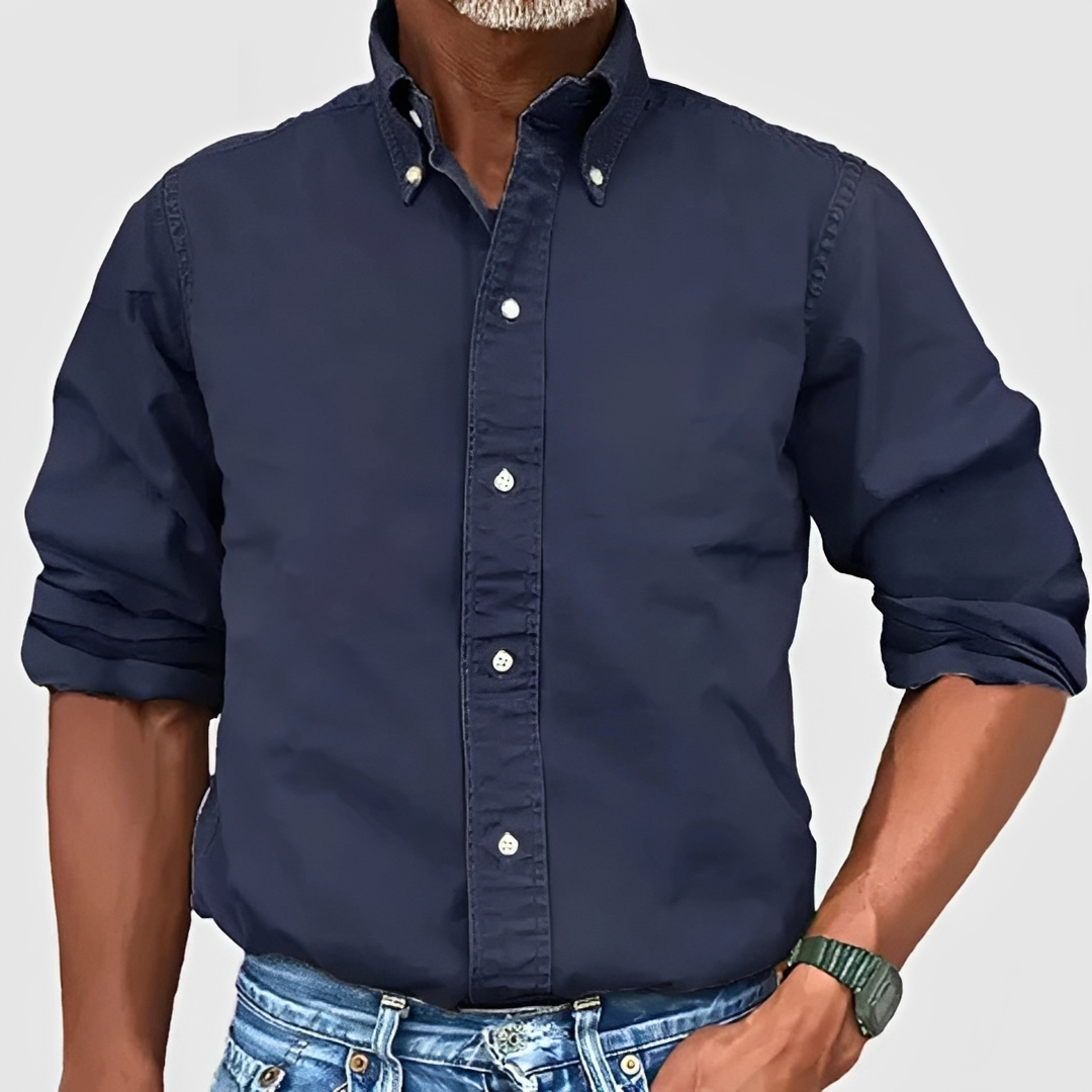Edmond - Men's classic long-sleeve shirt