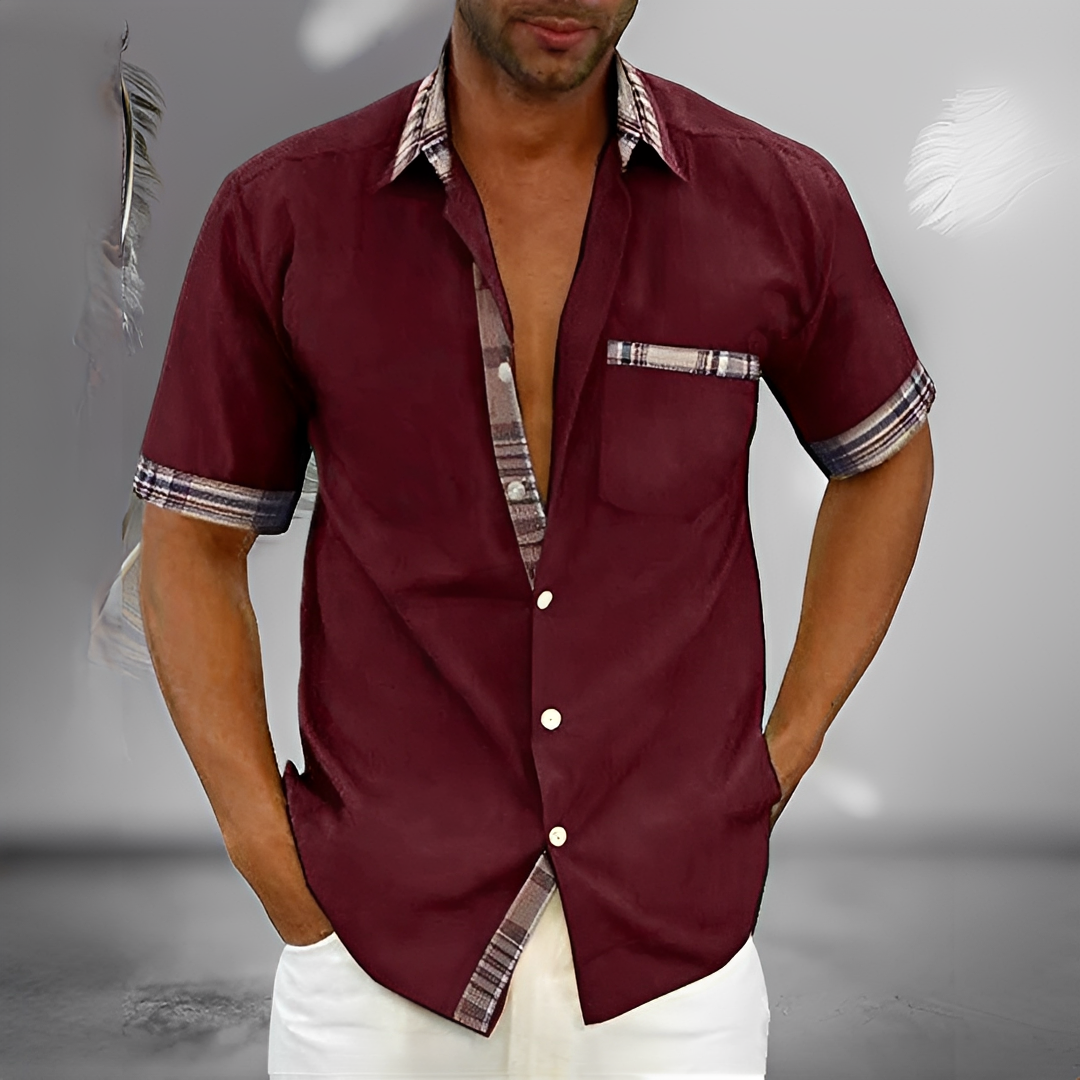 Henrick - A fashionable and cozy men's summer shirt