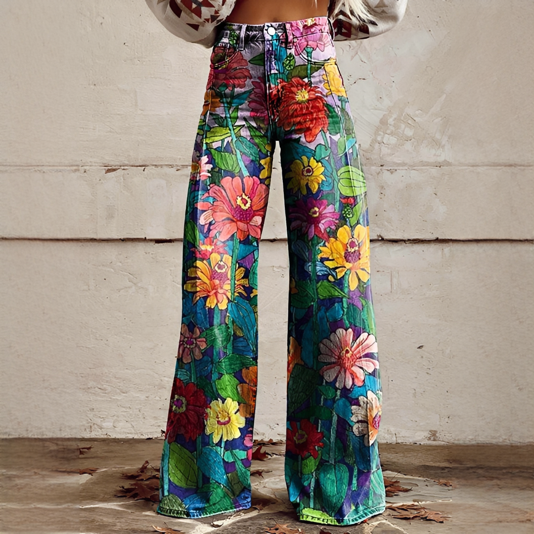 Shannon - Contemporary Wide Leg Trousers