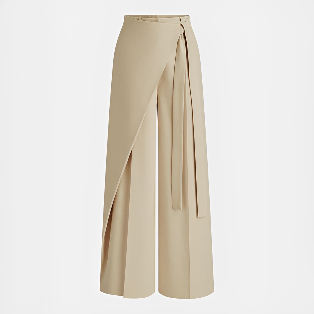 Leilani - Asymmetrical wide-leg pants