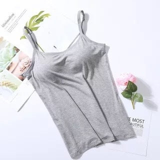 Ellaine – Tank Top with Built-in Bra for women