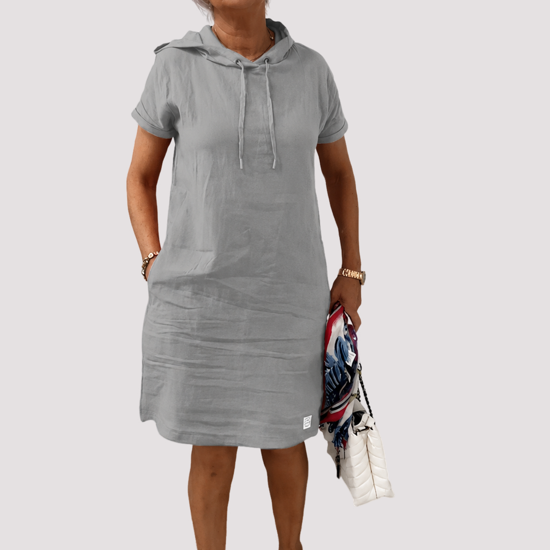 Ava - Trendy Hooded Dress