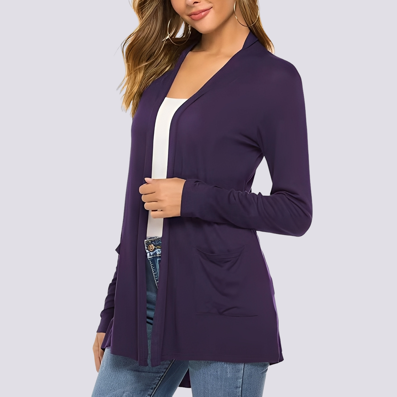 Bertha - Long-Sleeve Relaxed Cardigan