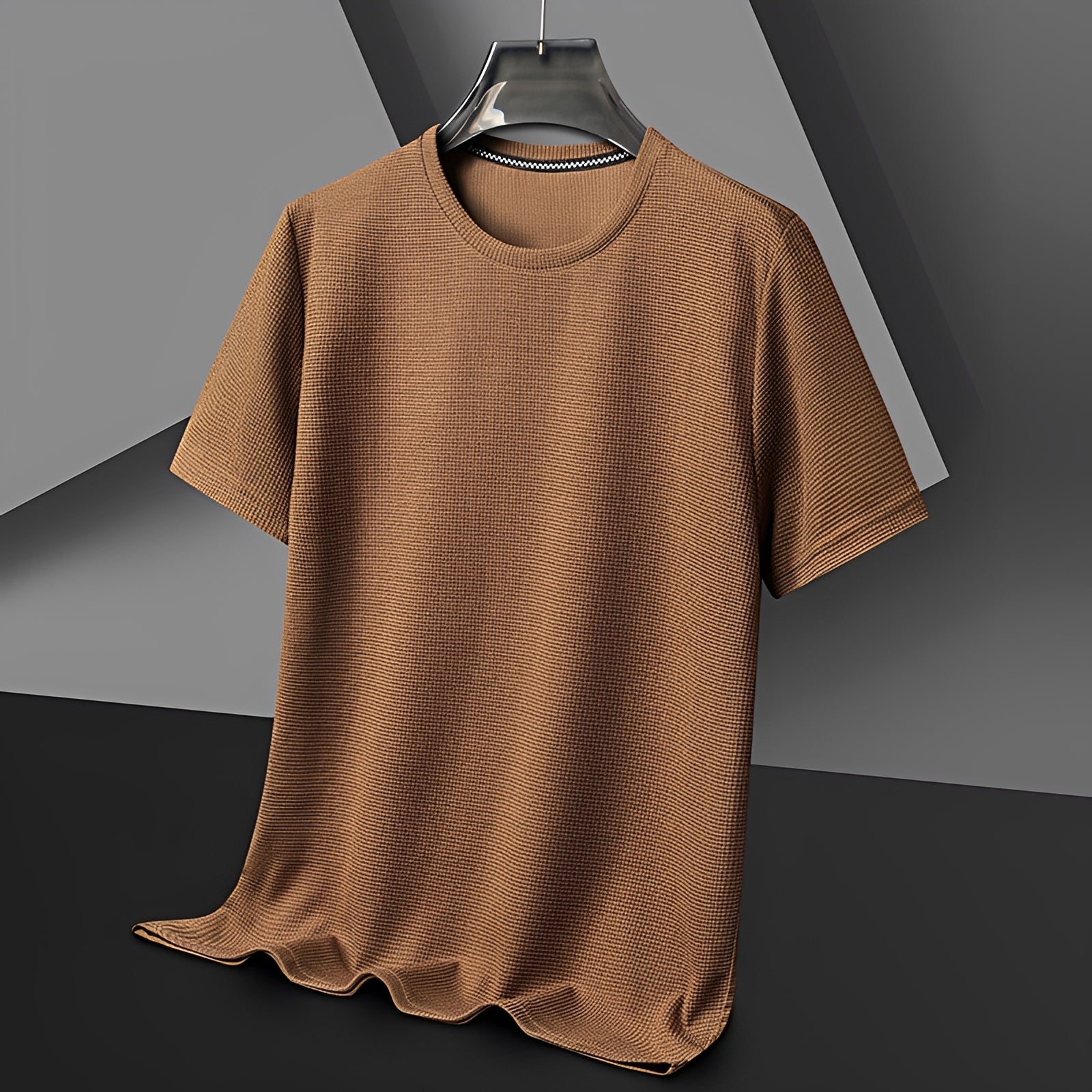 Jed - Casual Textured T-Shirt