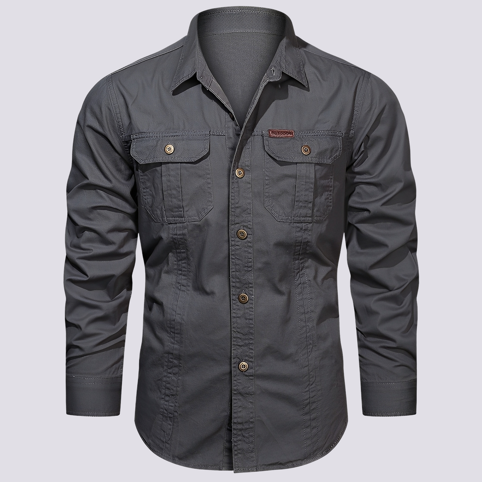 Franklin - Casual Long-sleeved Shirt