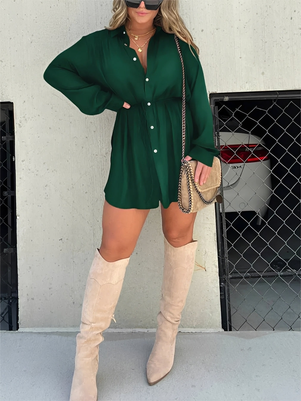 Effie - Relaxed Long Sleeve Romper