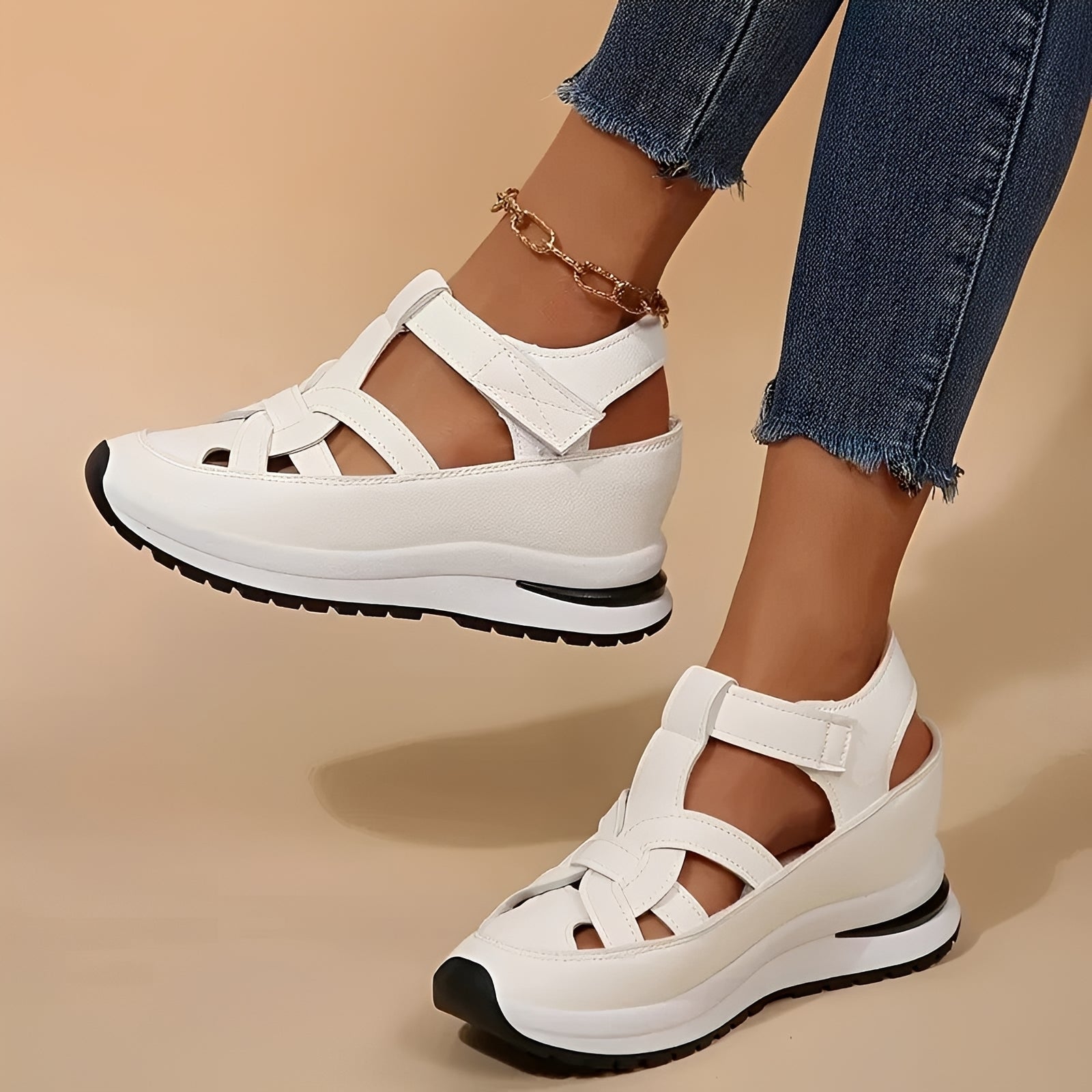Zuzanna - Casual Wedge Platform Sandals