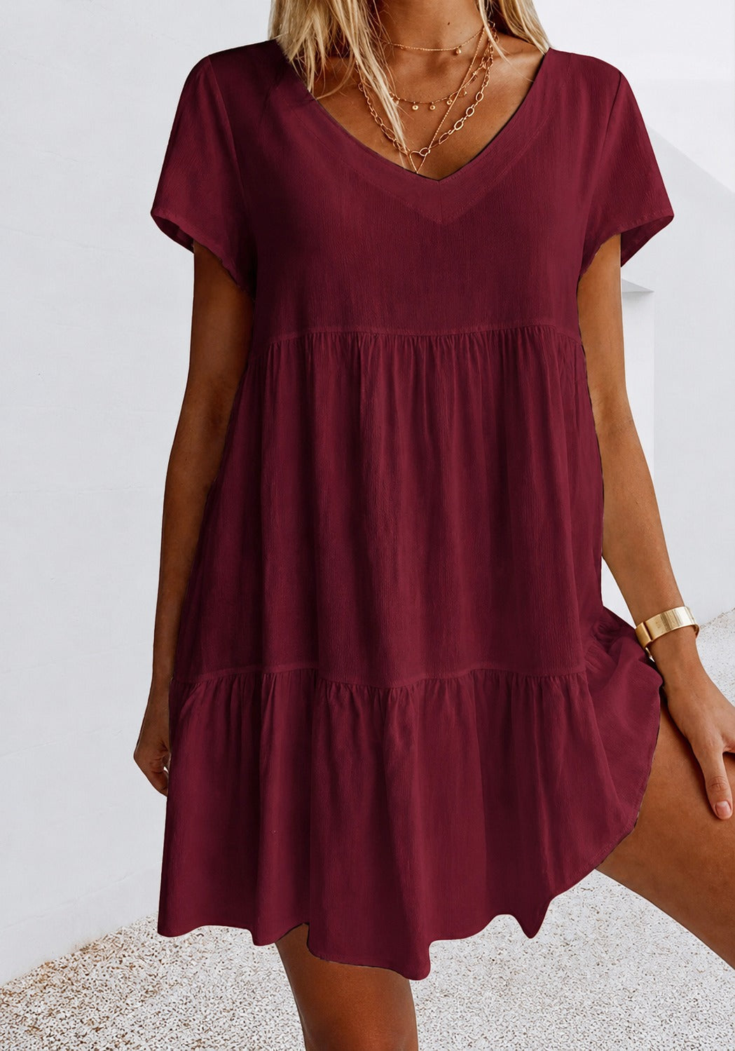 Cordelia - Relaxed Loose Mini Dress