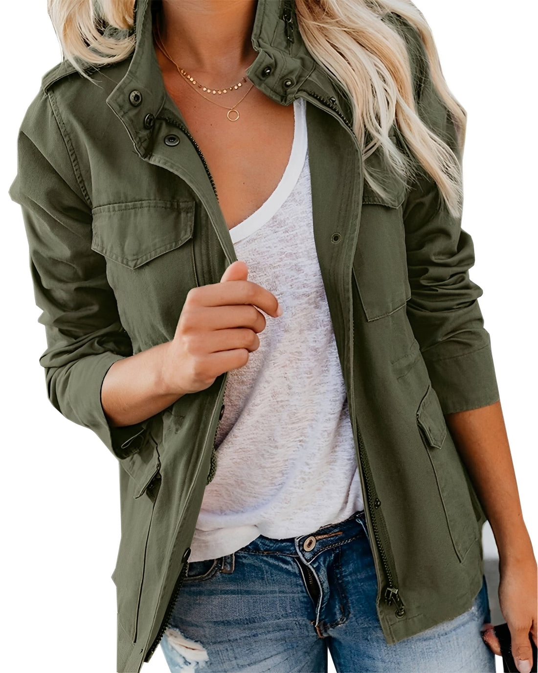 Elodie - Trendy Jacket with Pockets