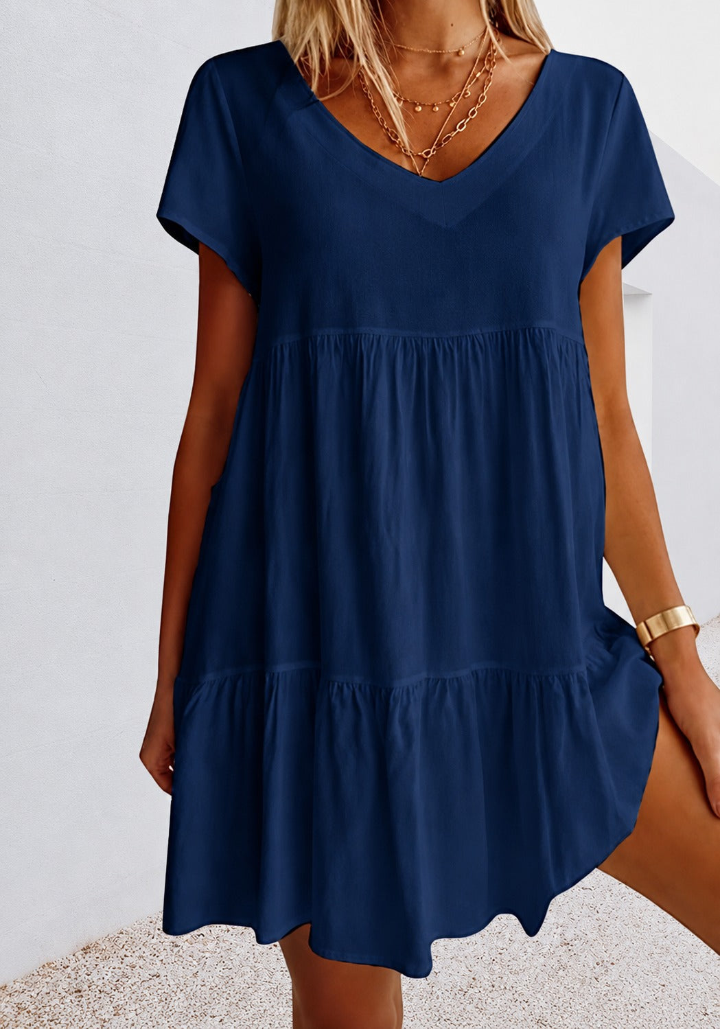 Cordelia - Relaxed Loose Mini Dress