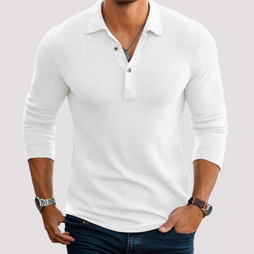 Jack - Casual Long Sleeve Polo Shirt