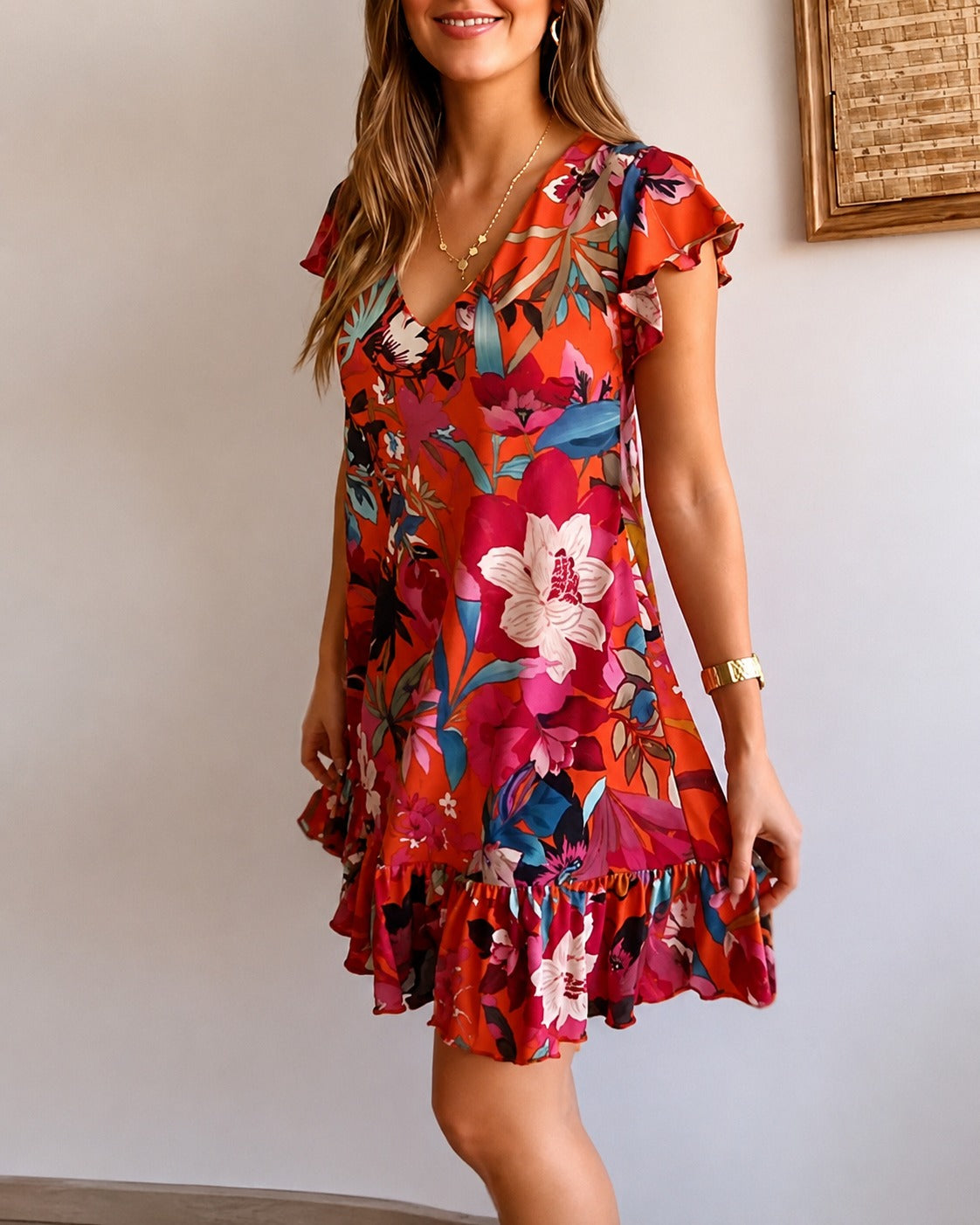 Katelyn - Stylish Floral Dress