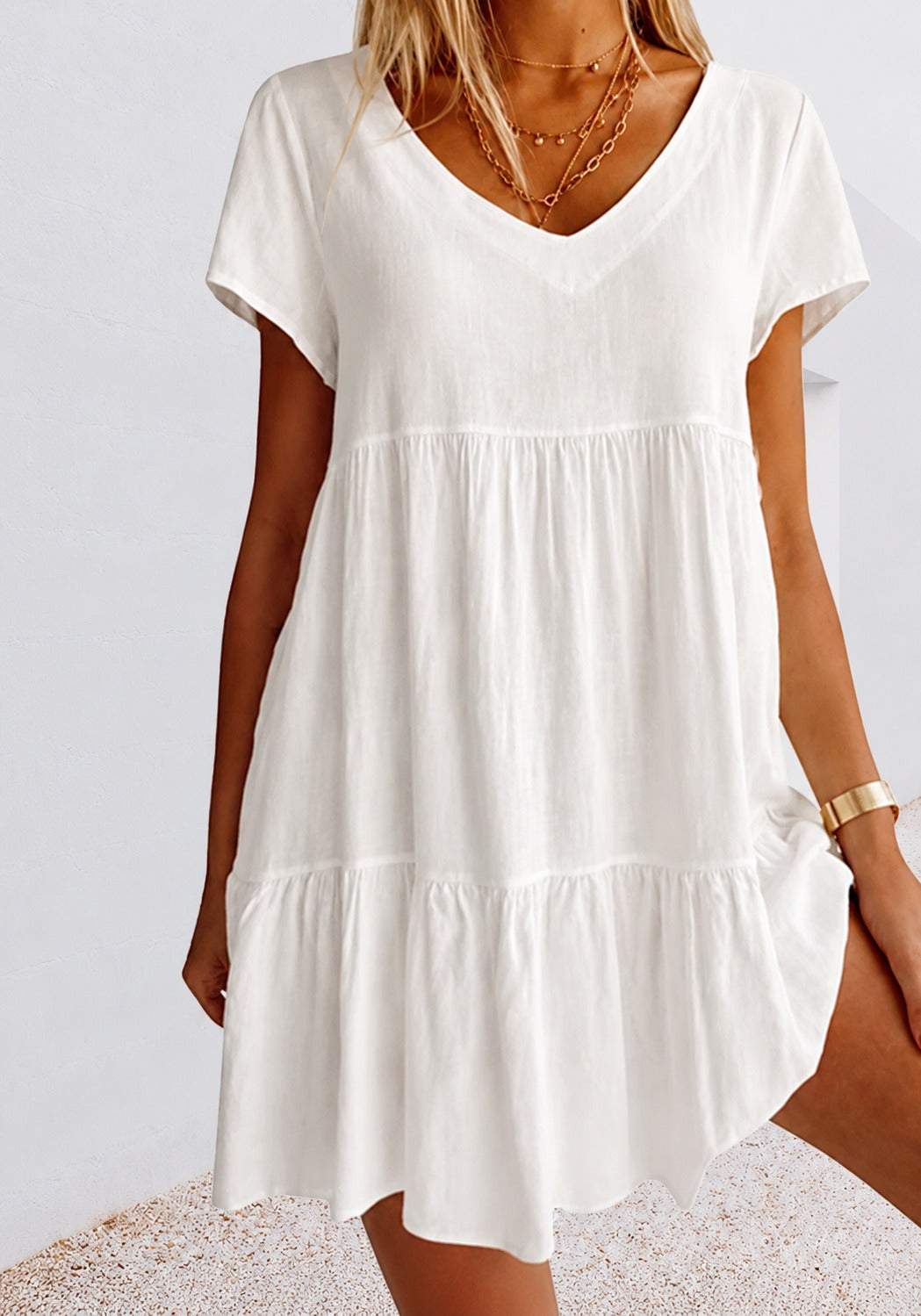 Cordelia - Relaxed Loose Mini Dress