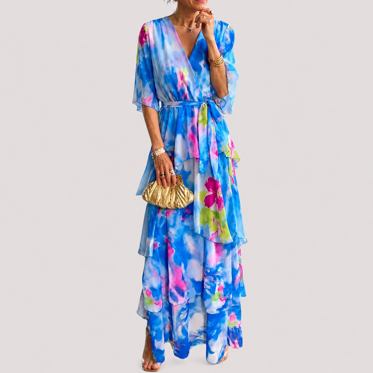Denise - Stylish Layered Dress
