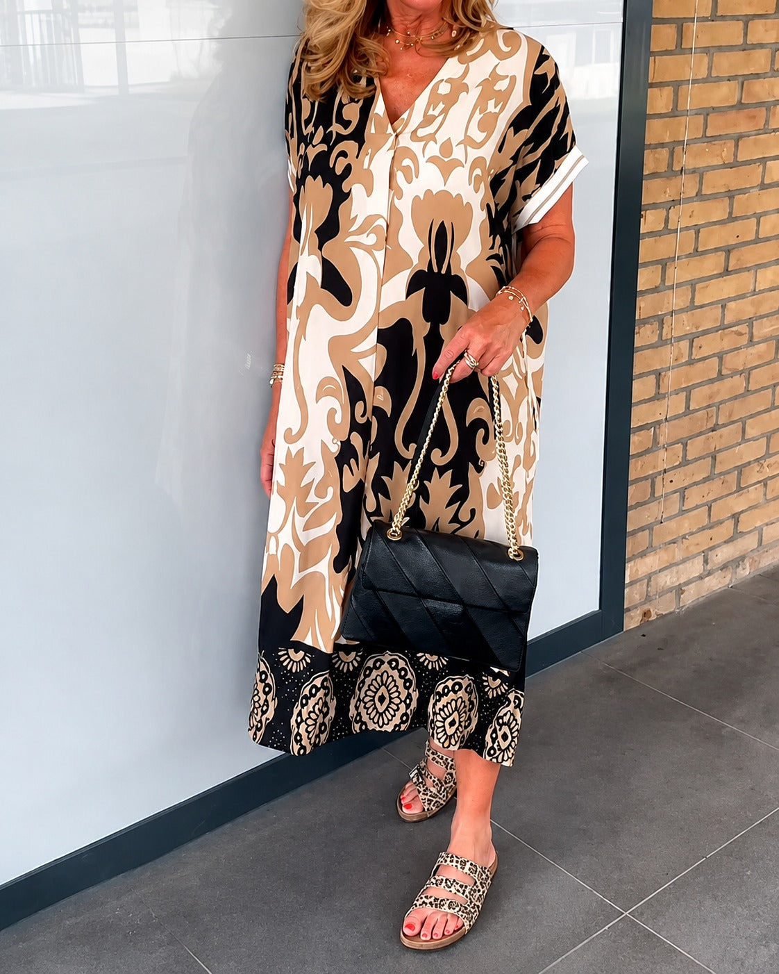 Yaseen - Stylish Patterned Dress