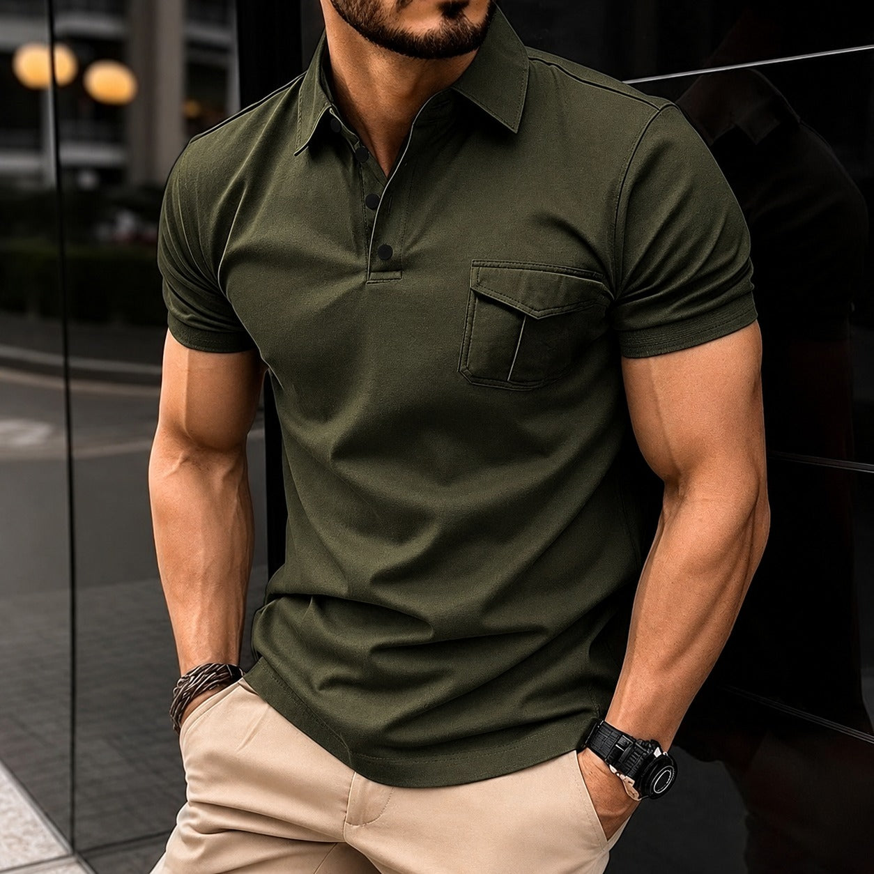 Jayden - Chic Slim Polo Shirt