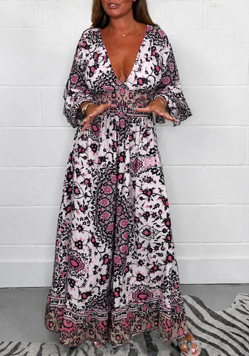 Rosanna - Comfortable Patterned Jumpsuit