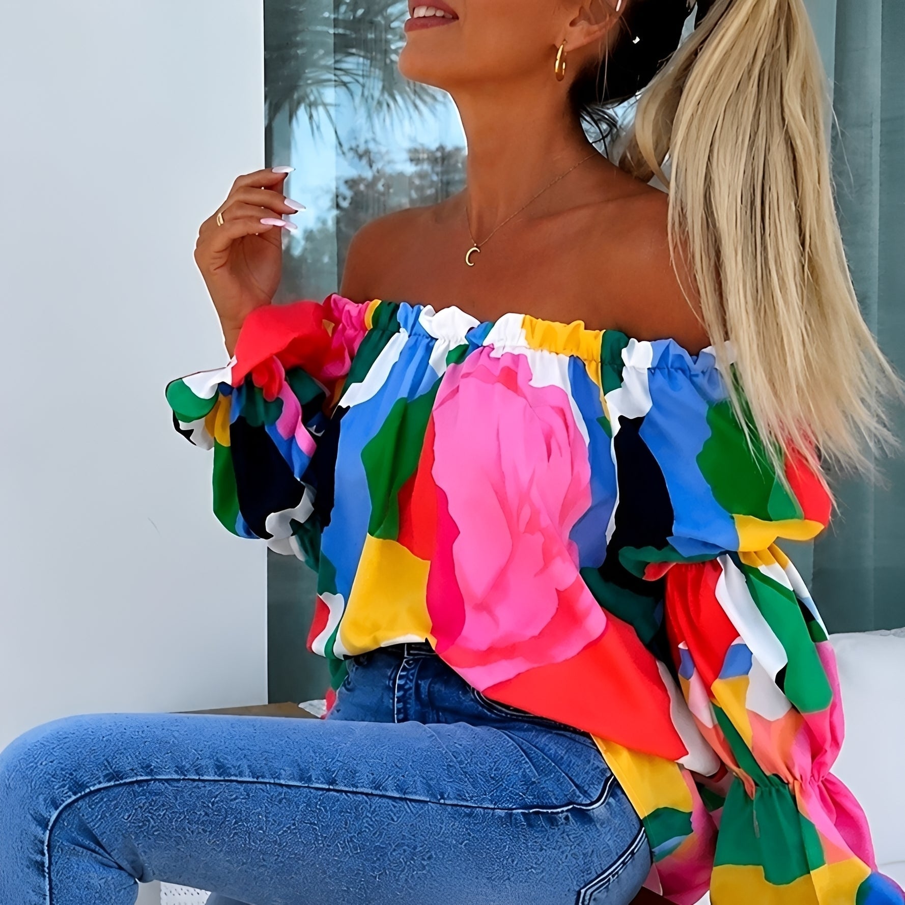 Priya - Stylish Vibrant Blouse
