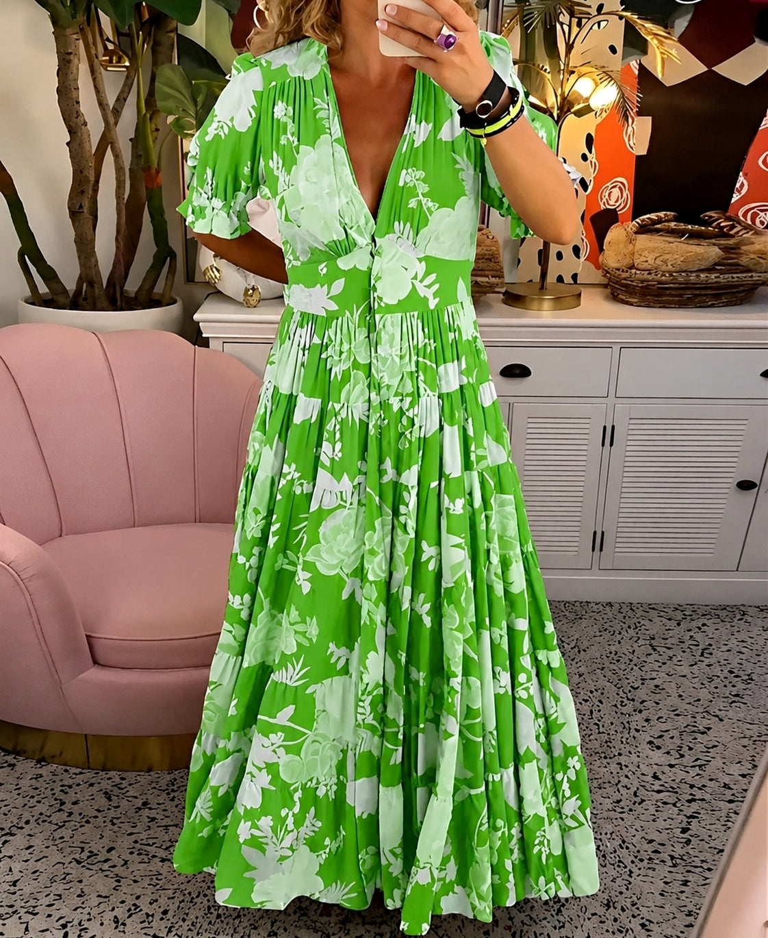Emmie - Casual Floral Dress