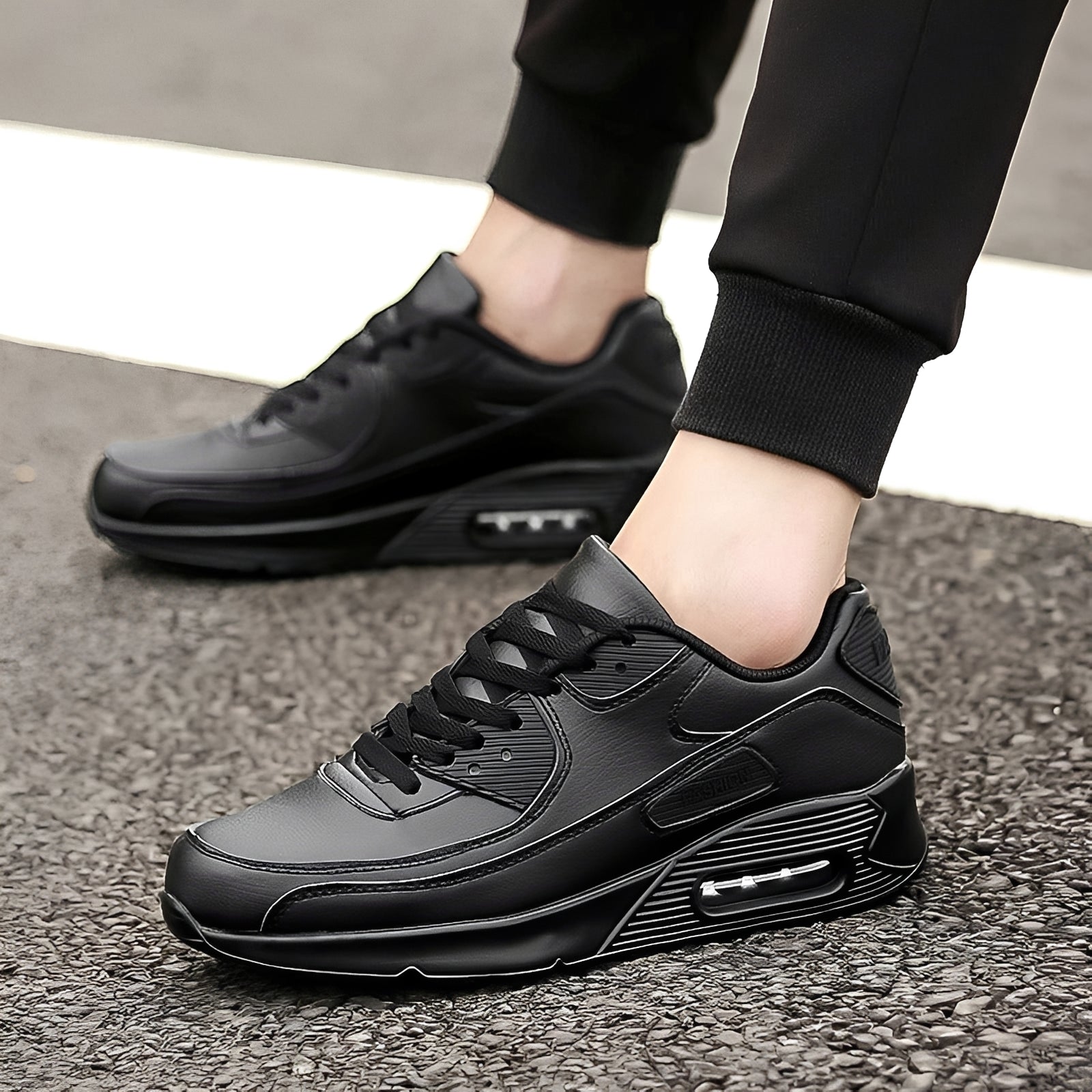 Anton - Trendy Cushioned Sneakers