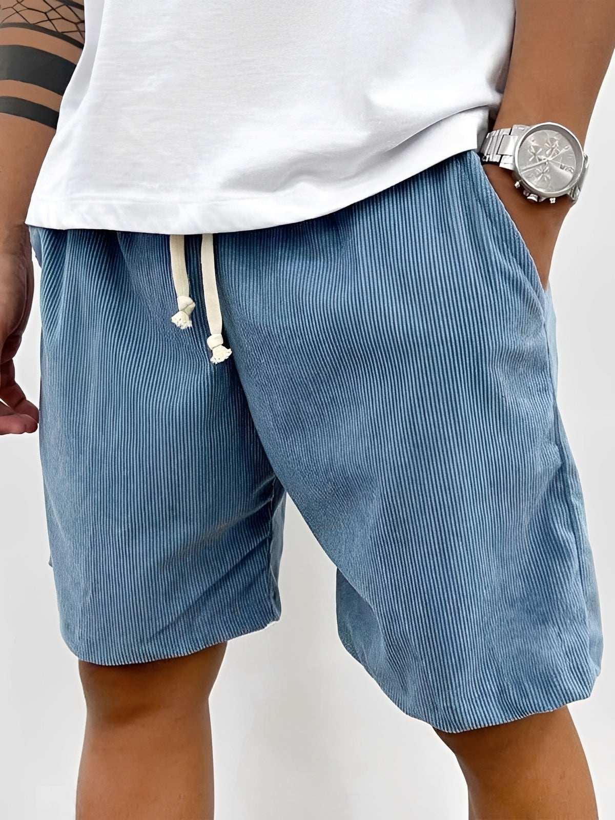 Roger - Relaxed Fit Drawstring Shorts