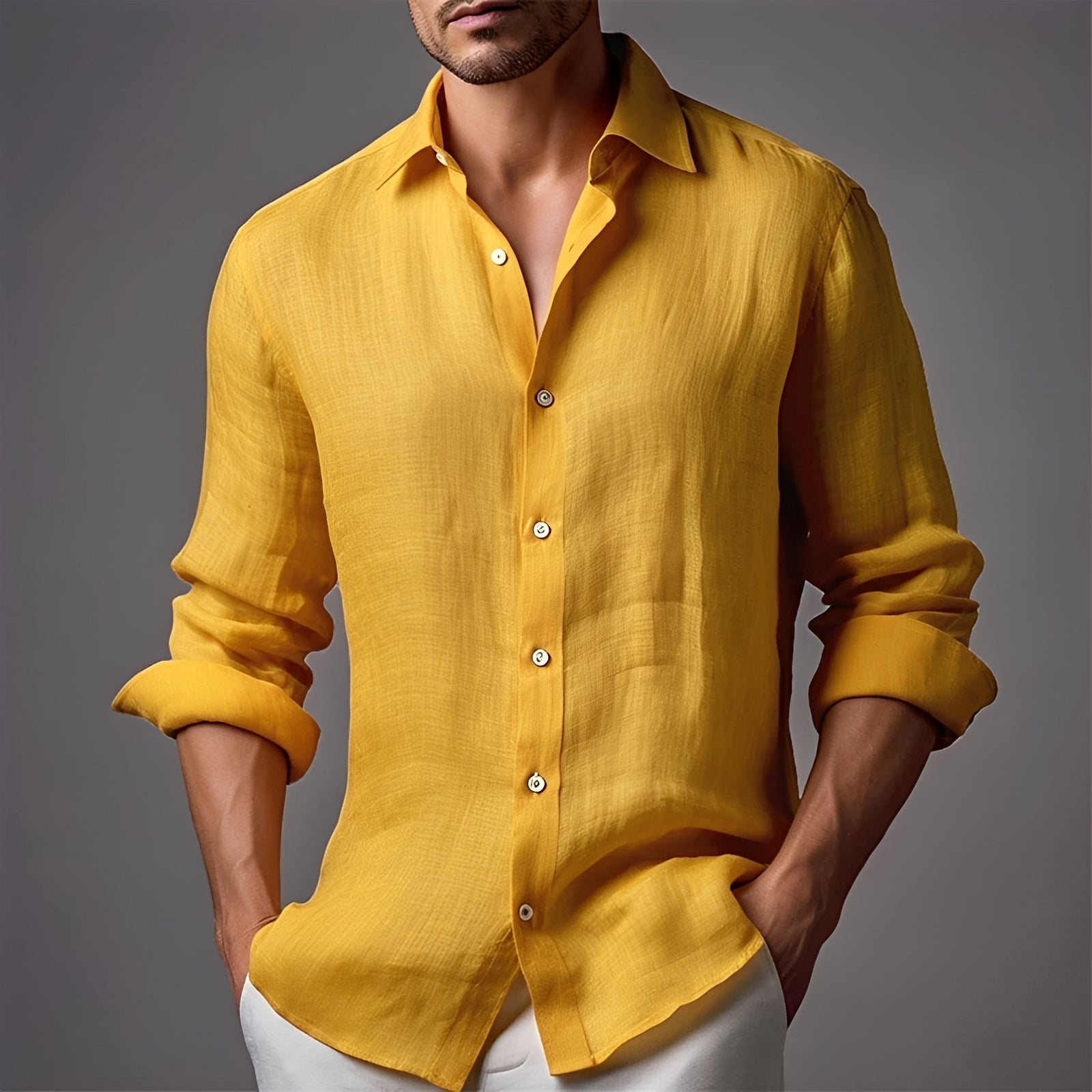 Tobias - Relaxed Long Sleeve Shirt