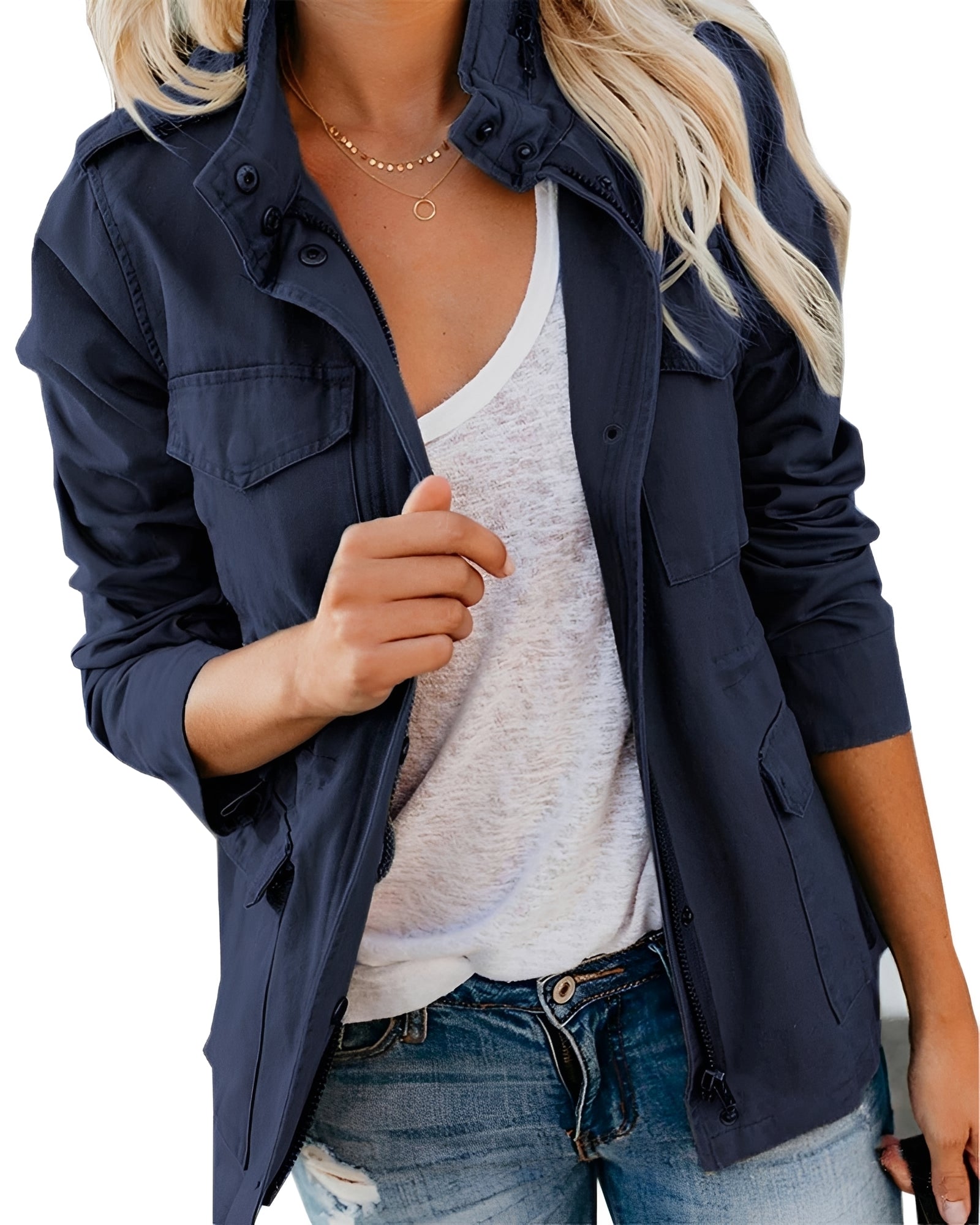 Elodie - Trendy Jacket with Pockets