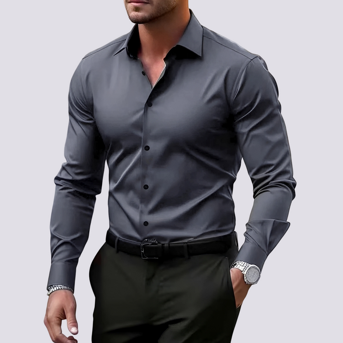 Jamin - Relaxed Long Sleeve Shirt