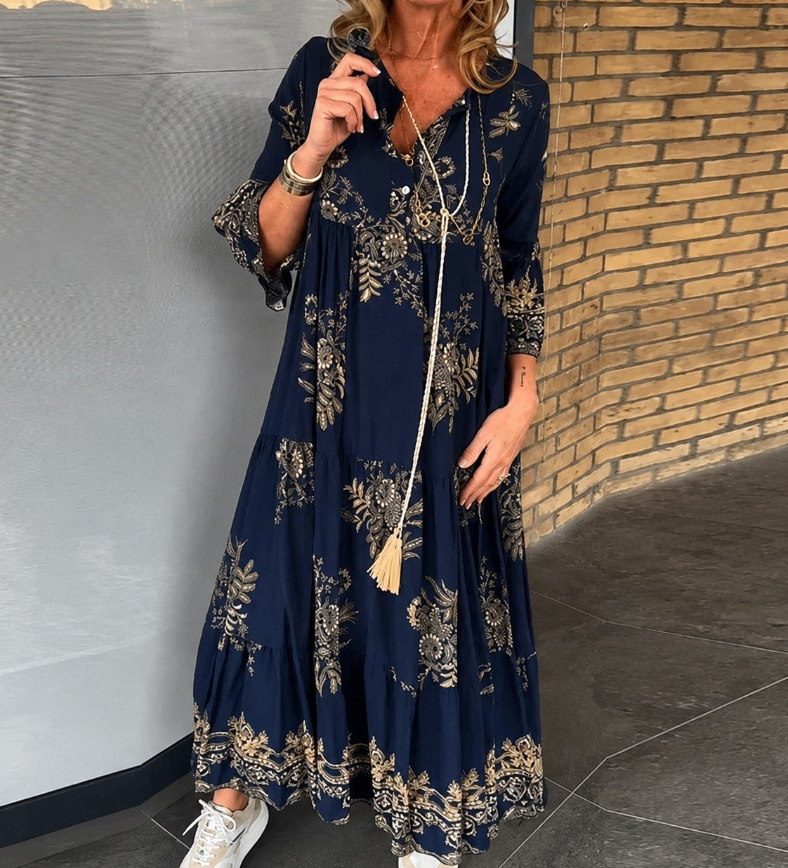 Janice - Timeless Easygoing Dress