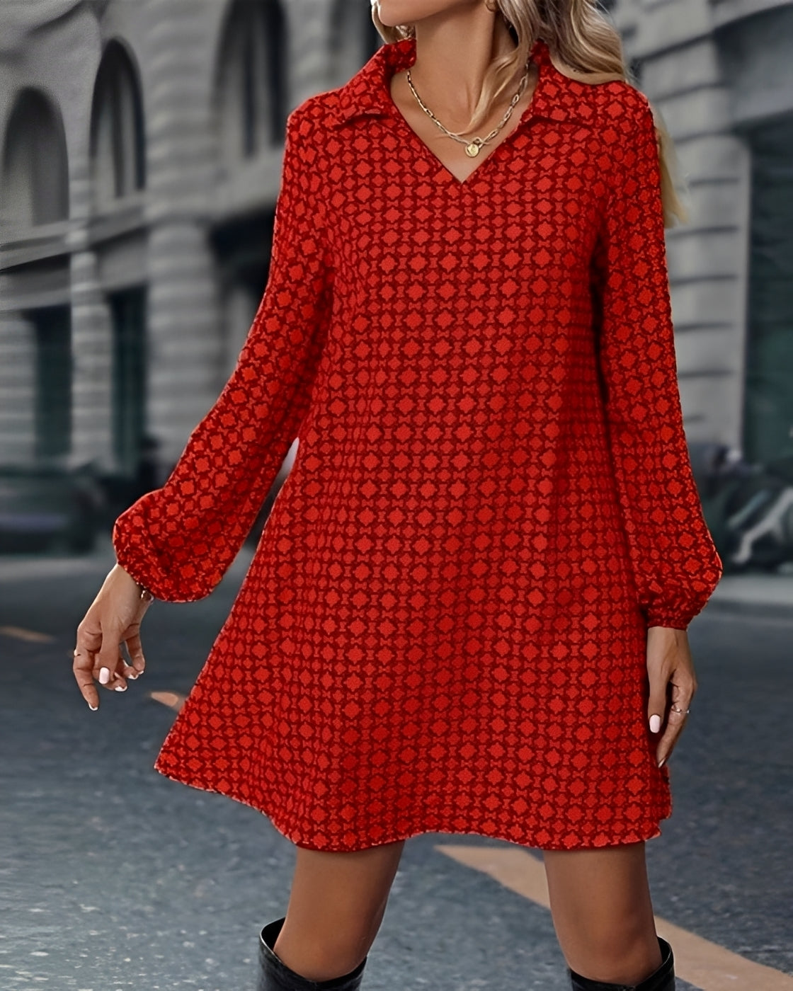 Bertie - Easygoing Dress with Long Sleeves