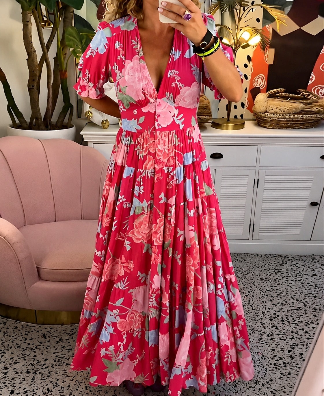 Emmie - Casual Floral Dress