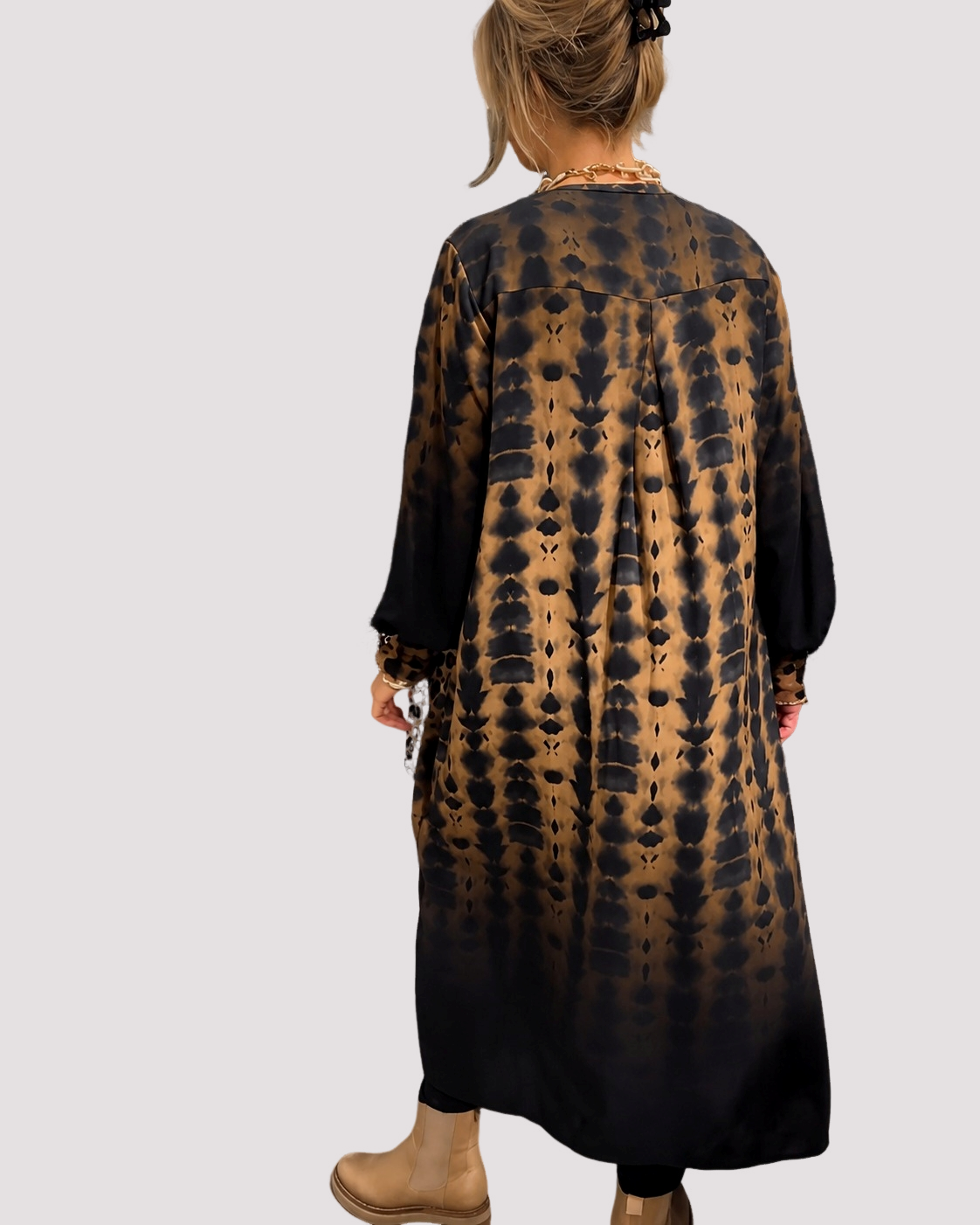 Susie - Trendy Long-Sleeved Dress