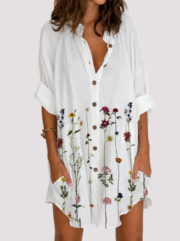 Esha - Stylish Long-Sleeve Dress