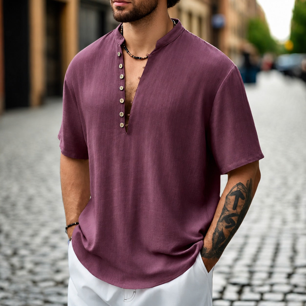 Fabio - Modern Short Sleeve Shirt