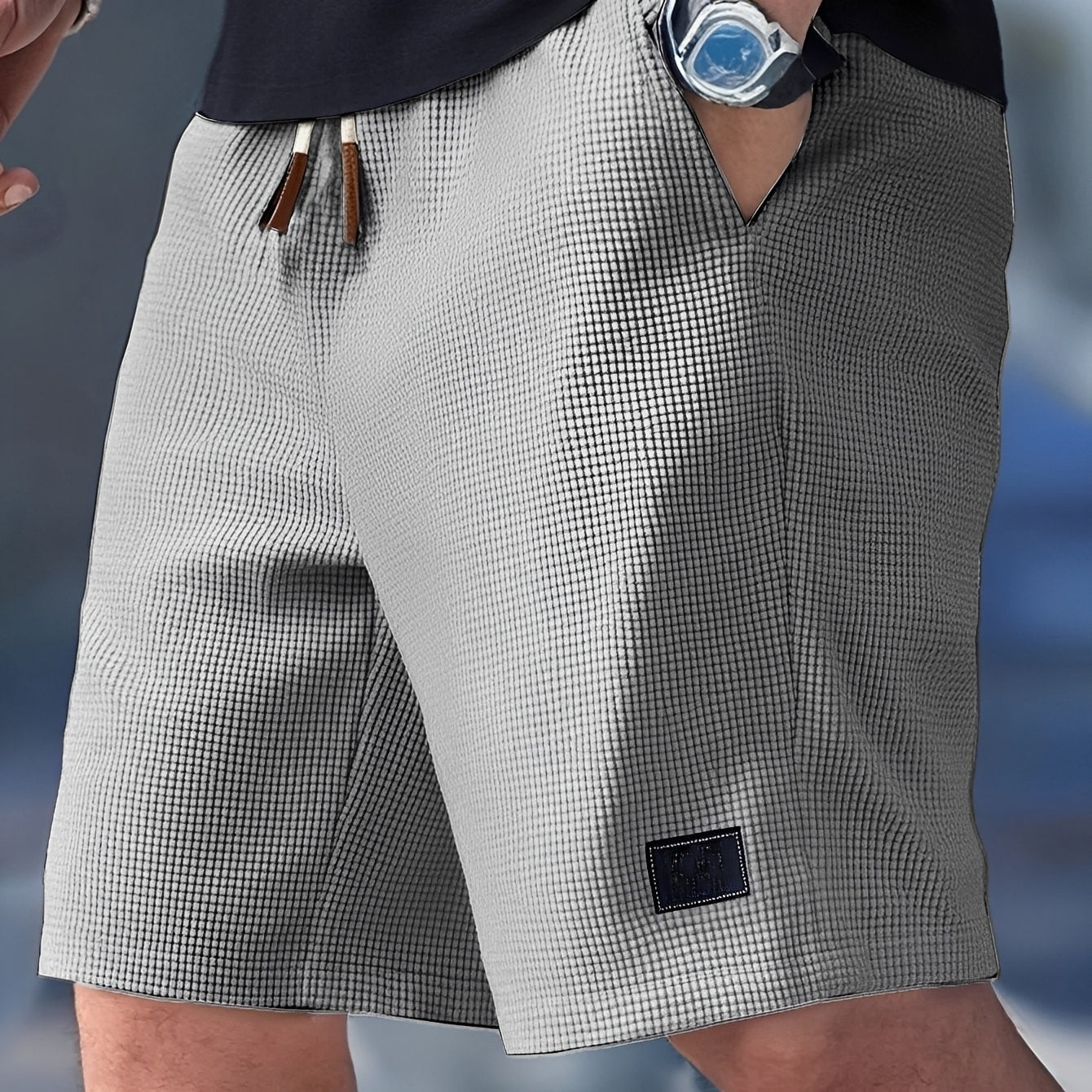 Justin - Relaxed Textured Shorts