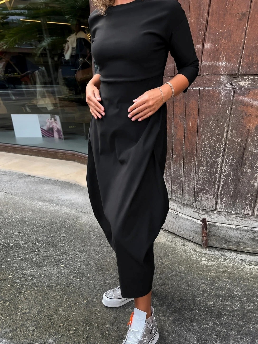 Elsie - Casual Long Sleeve Dress