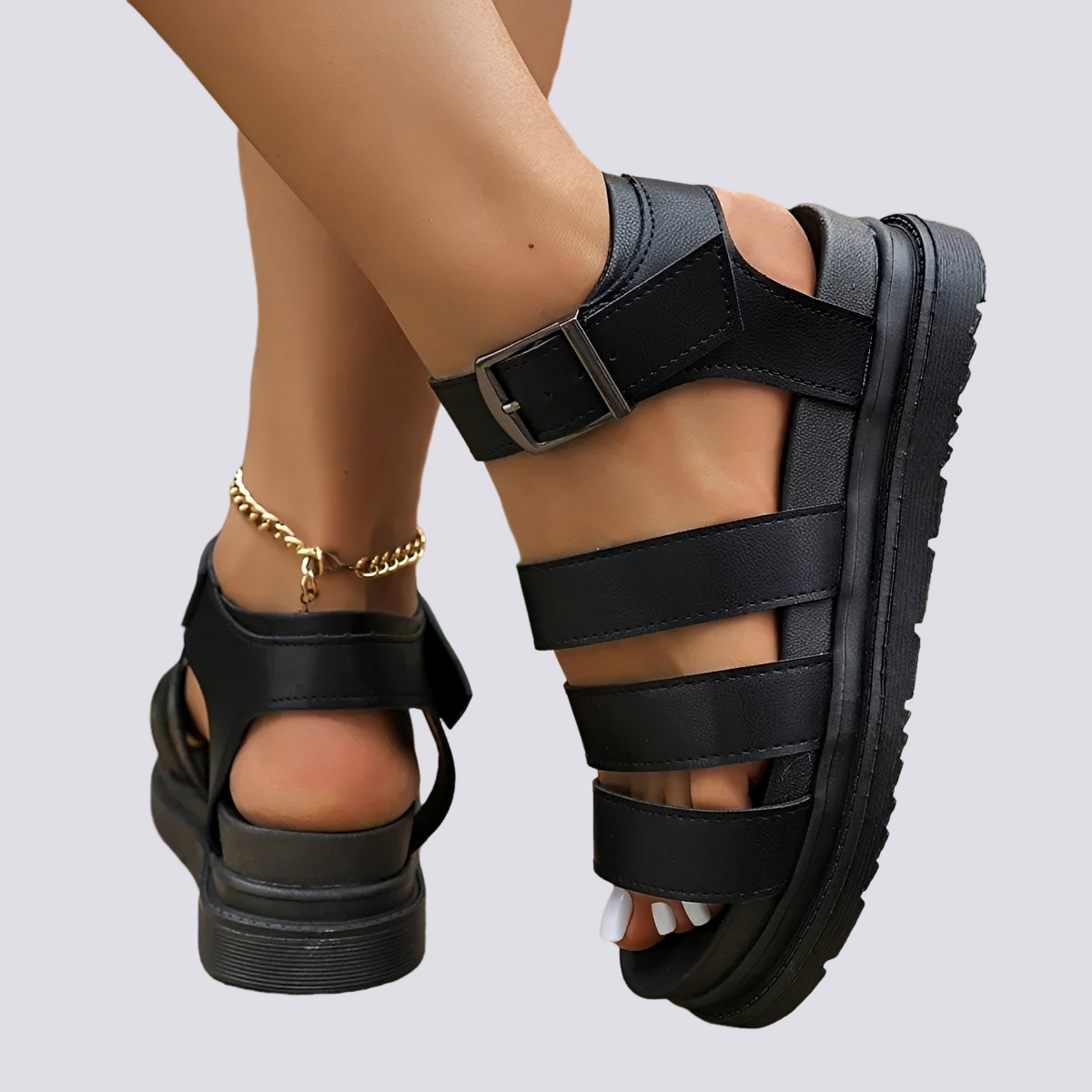 Cassidy - Relaxed Gladiator-Style Sandals