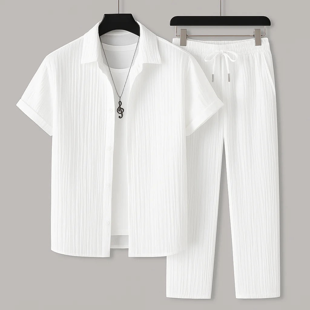 Kamil - Relaxed Striped Ensemble