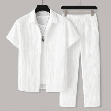 Kamil - Relaxed Striped Ensemble