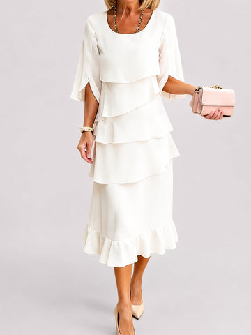 Elisa - Elegant Multi-layer Dress