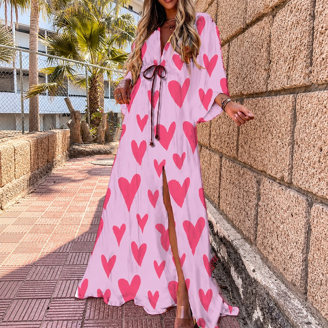 Janice - Trendy Bright Long Dress
