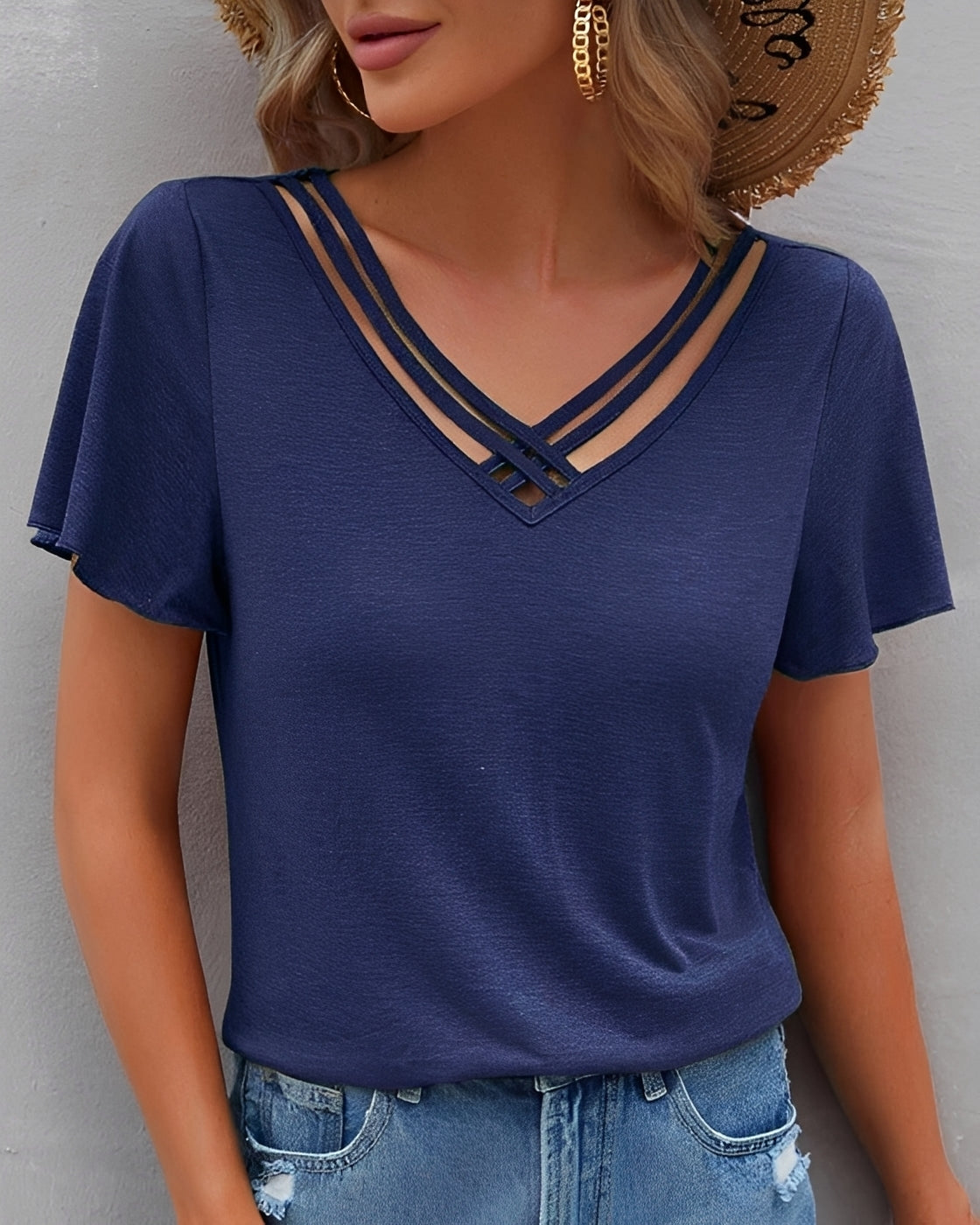 Sahil - Stylish Ruffle Blouse