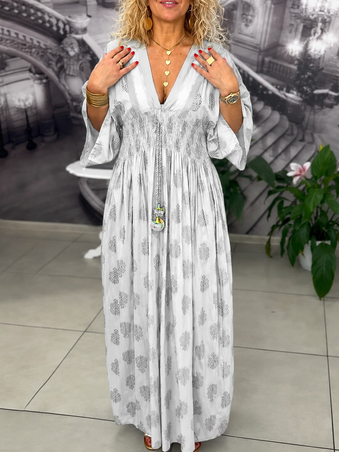 Leonie - Stylish Casual Long Dress
