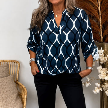 Nikhil - Easygoing Long-Sleeved Top