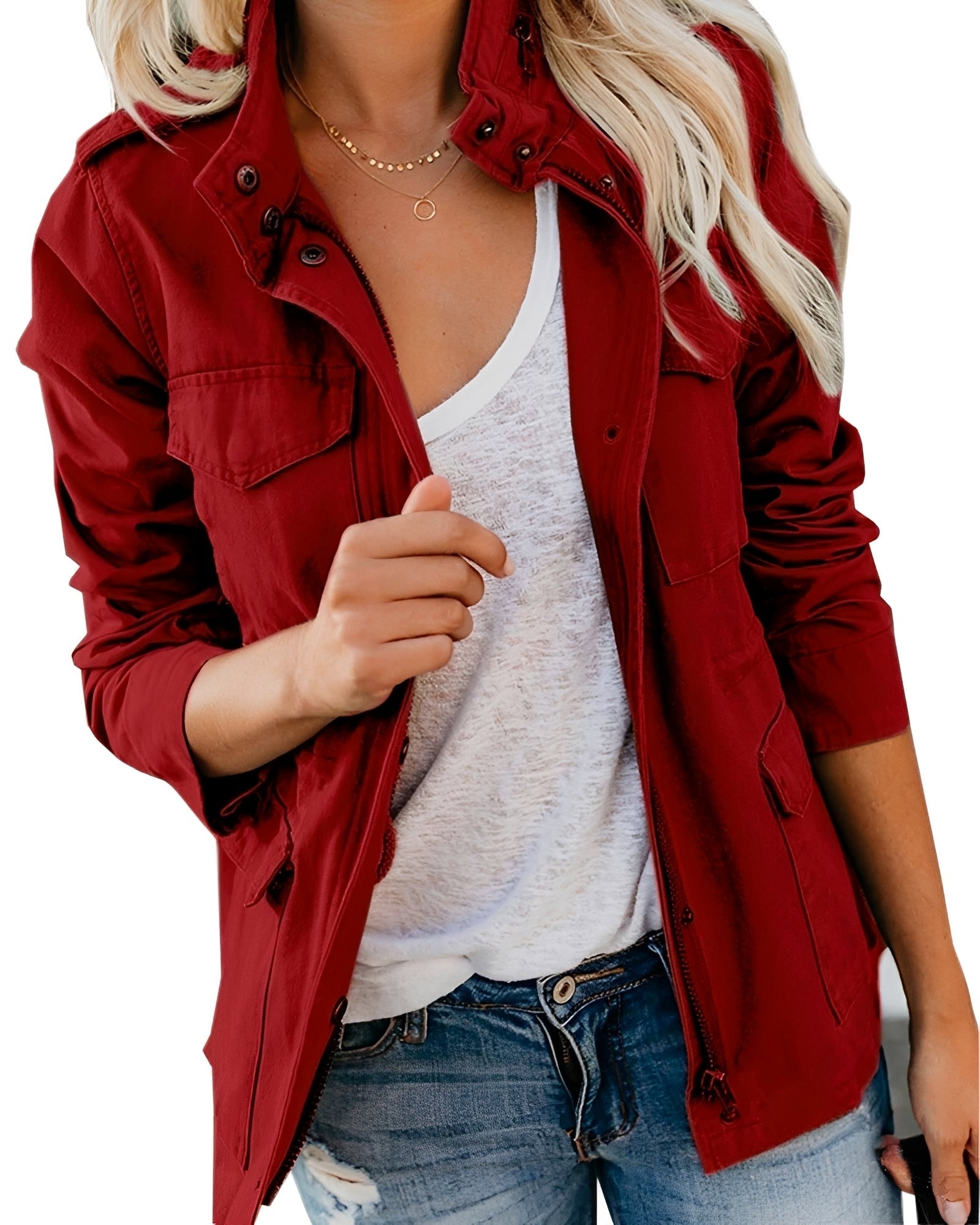 Elodie - Trendy Jacket with Pockets