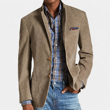 Marco - Retro Single-Button Blazer