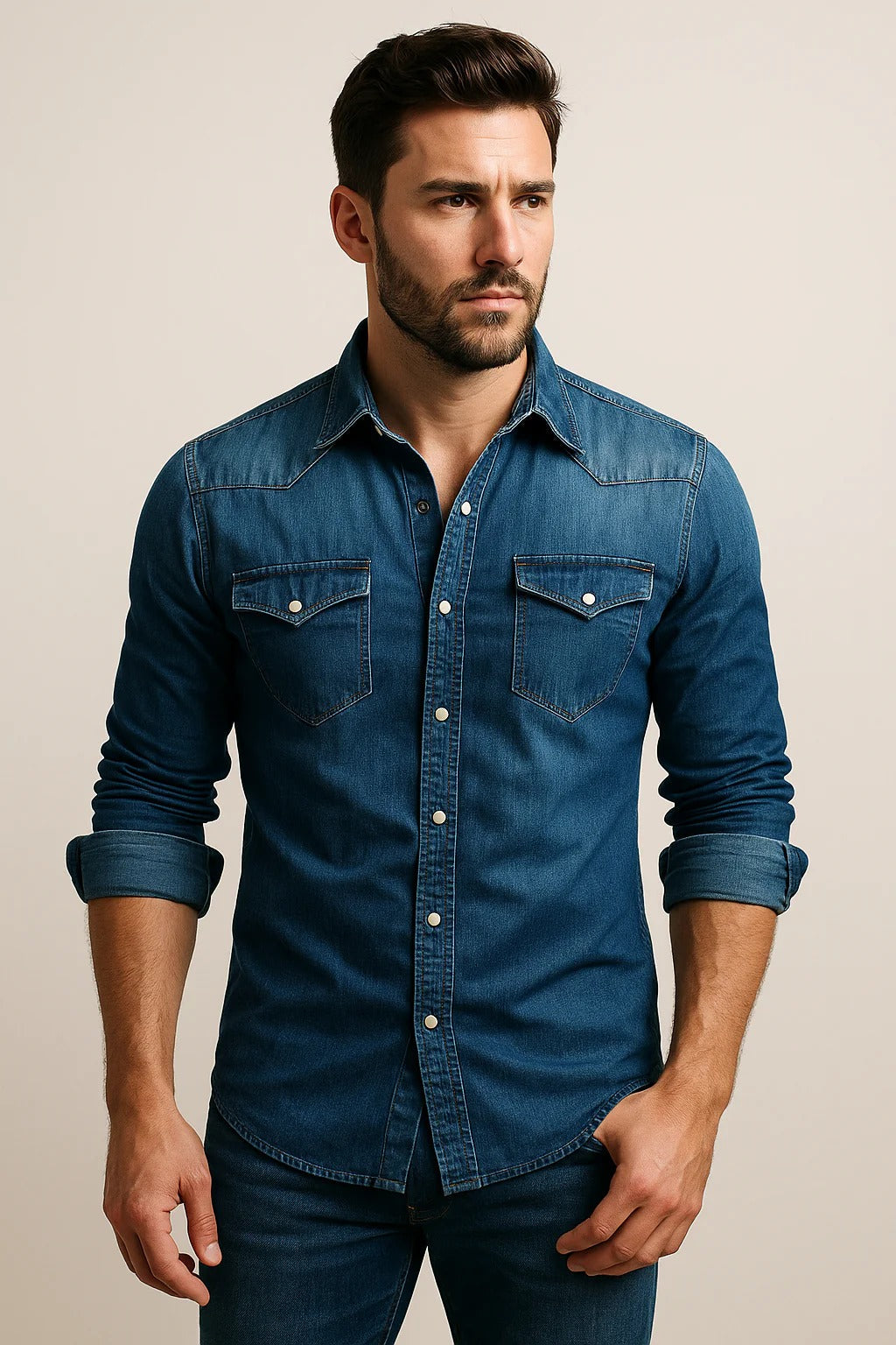 Hebert - Casual Long-Sleeve Shirt
