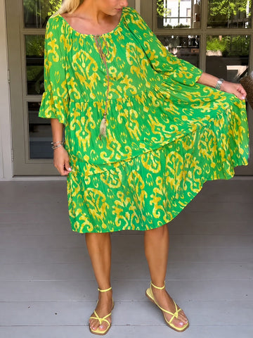 Jamie - Relaxed Bell Sleeve Dress